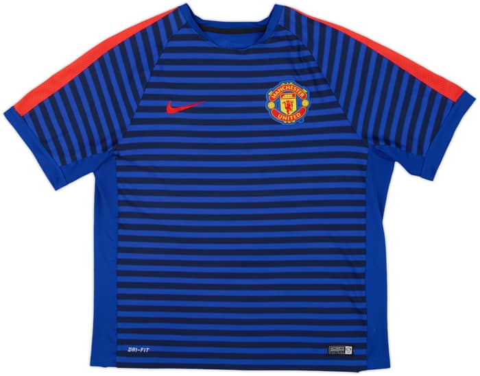 2014-15 Manchester United Nike Training Shirt - 7/10 - (L)
