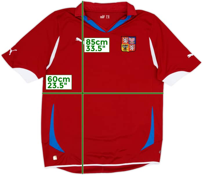 2010-12 Czech Republic Home Shirt - 8/10 - (XL)