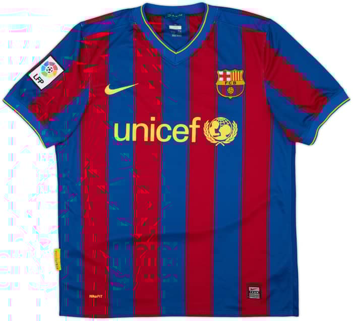 2009-10 Barcelona Home Shirt Messi #10 - 8/10 - (M)