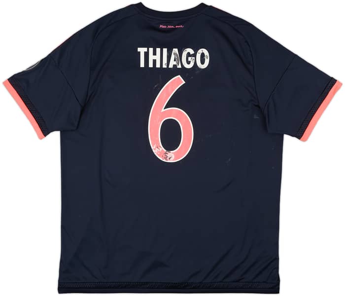2015-16 Bayern Munich Third Shirt Thiago #6 - 4/10 - (XL)
