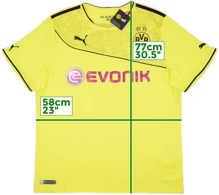 2013-14 Borussia Dortmund Winter Home Shirt (XL)