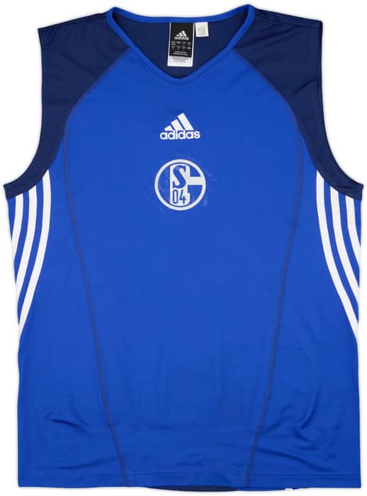 2005-06 Schalke adidas Training Vest - 6/10 - (M)