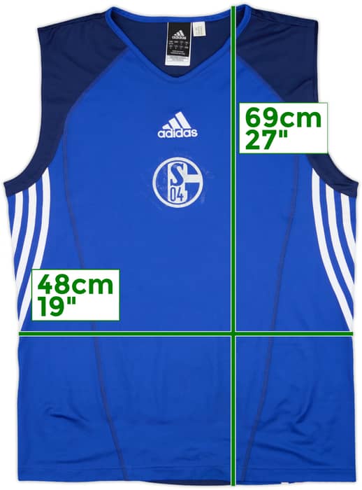 2005-06 Schalke adidas Training Vest - 6/10 - (M)