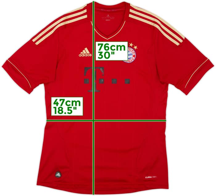 2011-13 Bayern Munich Home Shirt - 4/10 - (M)