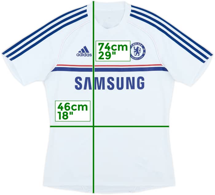2013-14 Chelsea adidas Training Shirt - 8/10 - (M/L)
