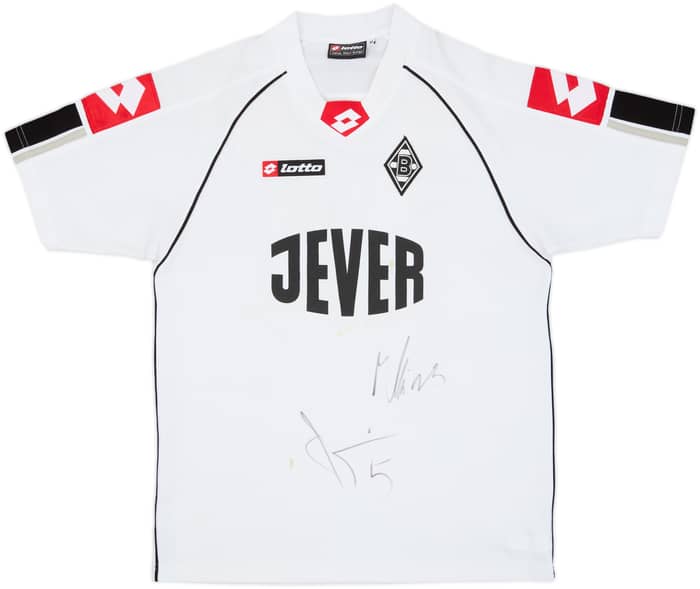 2003-04 Borussia Monchengladbach Lotto Signed Training Shirt - 7/10 - (M)