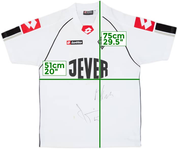 2003-04 Borussia Monchengladbach Lotto Signed Training Shirt - 7/10 - (M)