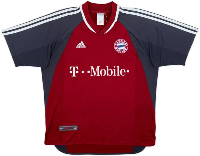 2002-03 Bayern Munich Home Shirt Elber #9 - 5/10 - (M)