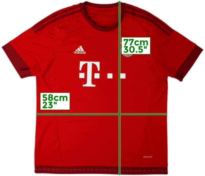 2015-16 Bayern Munich Home Shirt - 4/10 - (XL)
