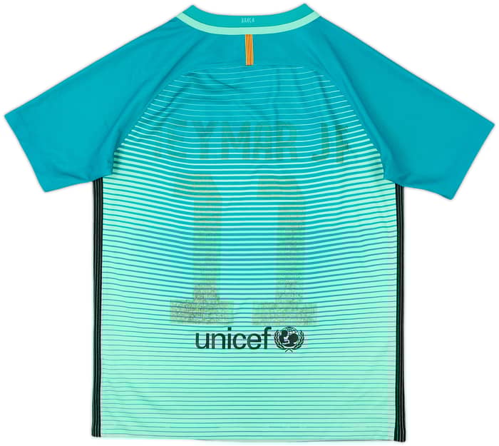 2016-17 Barcelona Third Shirt Neymar Jr #11 - 3/10 - (L.Boys)