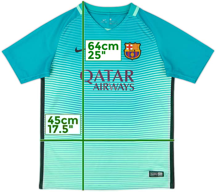 2016-17 Barcelona Third Shirt Neymar Jr #11 - 3/10 - (L.Boys)