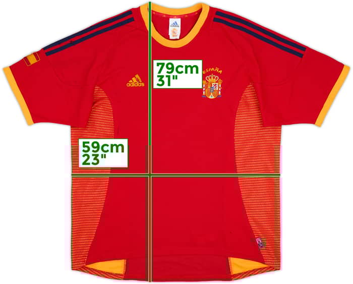 2002-04 Spain Home Shirt - 4/10 - (L)