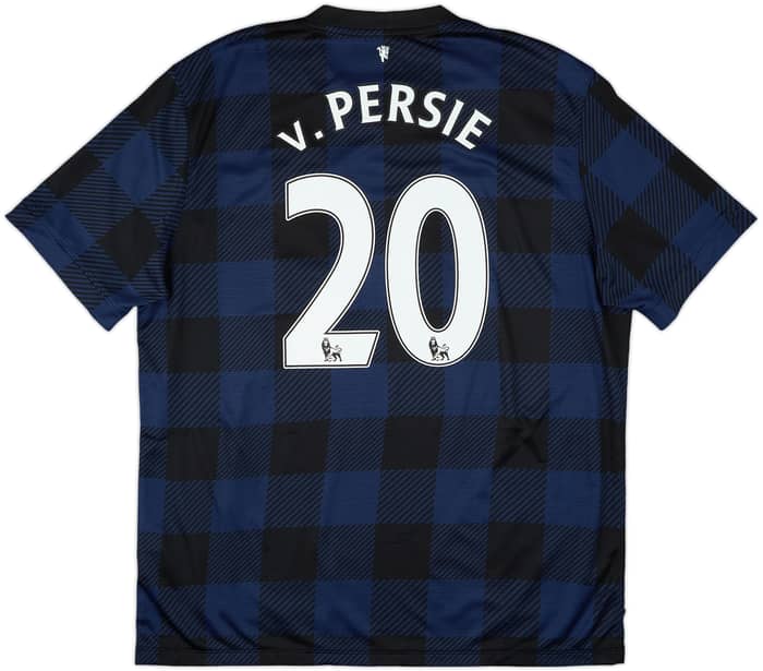 2013-14 Manchester United Away Shirt V.Persie #20 - 7/10 - (XL)
