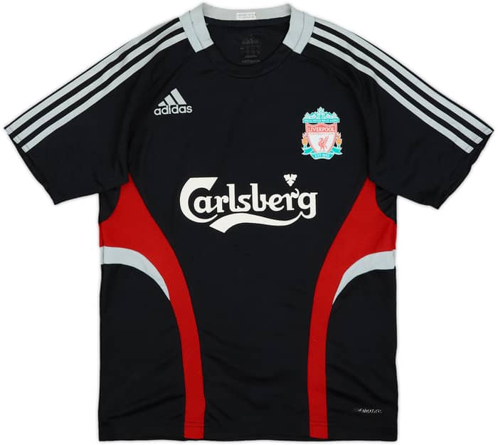 2008-09 Liverpool adidas Formotion Training Shirt - 8/10 - (S)