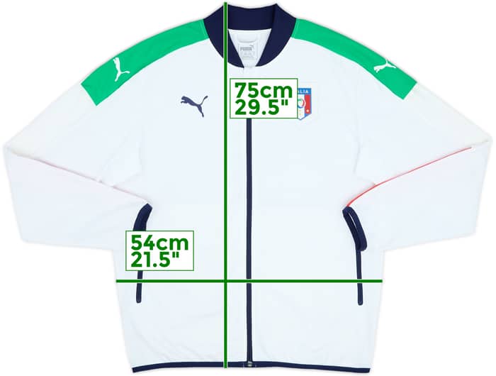 2016-17 Italy Puma Track Jacket - 8/10 - (M)