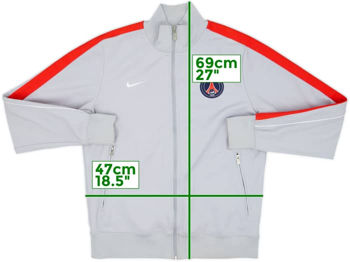 2013-14 Paris Saint-Germain Nike Track Jacket - 8/10 - (M)