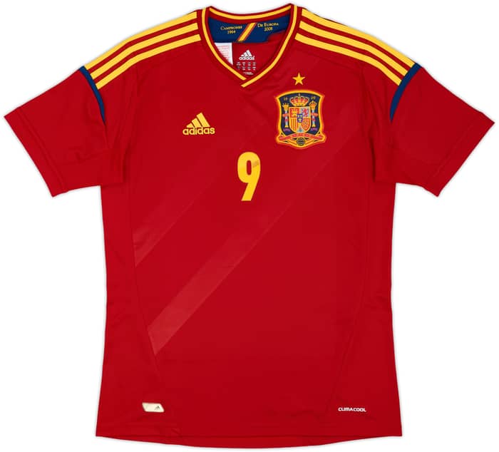 2011-12 Spain Home Shirt - 10/10 - (XL.Boys)