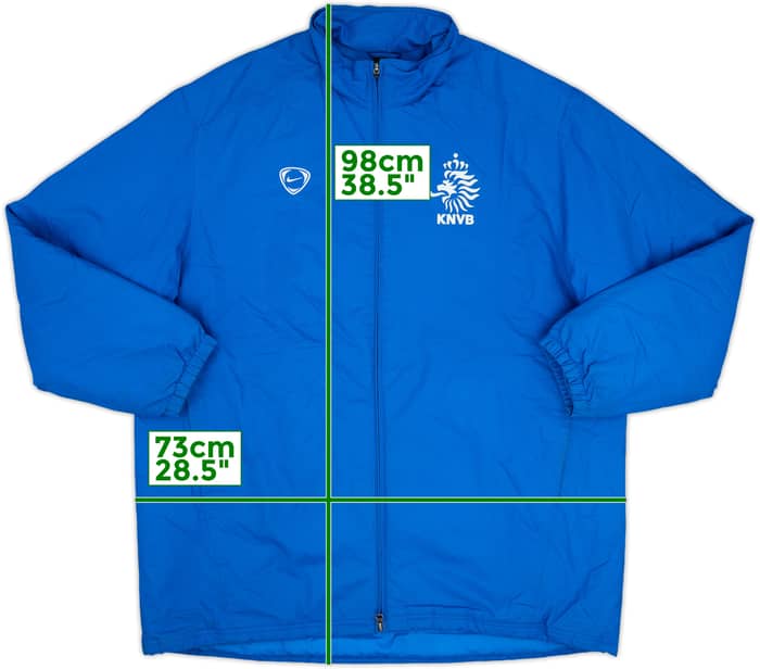 2004-05 Netherlands Nike Padded Bench Coat - 8/10 - (XXL)
