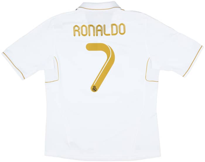 2011-12 Real Madrid Home Shirt Ronaldo #7 - 6/10 - (XL)
