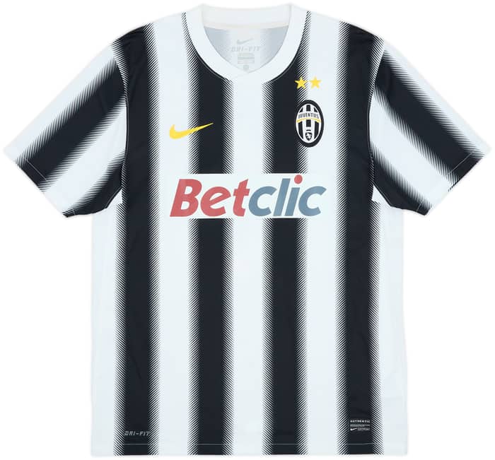 2011-12 Juventus Home Shirt Del Piero #10 - 8/10 - (M)