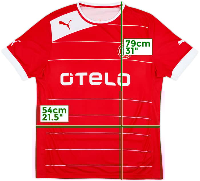 2012-13 Fortuna Dusseldorf Home Shirt - 6/10 - (XL)