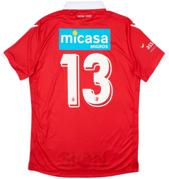 2018-19 FC Sion Away Shirt #13 - 8/10 - (XL)