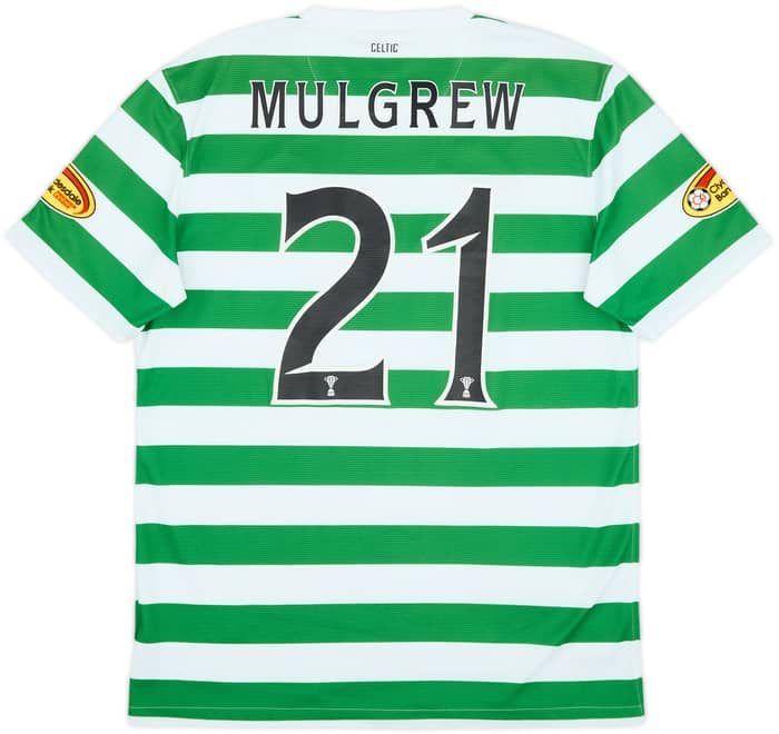 2012-13 Celtic '125th Anniversary' Home Shirt Mulgrew #21 - 6/10 - (M)