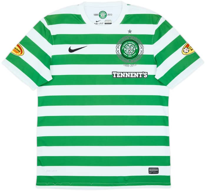 2012-13 Celtic '125th Anniversary' Home Shirt Mulgrew #21 - 6/10 - (M)