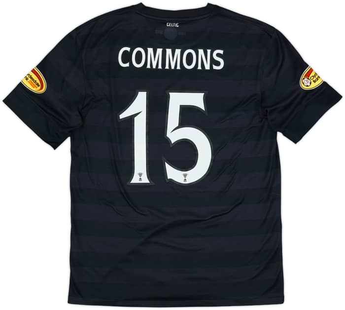 2012-13 Celtic '125th Anniversary' Away Shirt Commons #15 - 7/10 - (M)