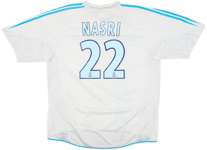 2004-05 Olympique Marseille Local Camiseta Nasri #22 - 6/10 - (XL)