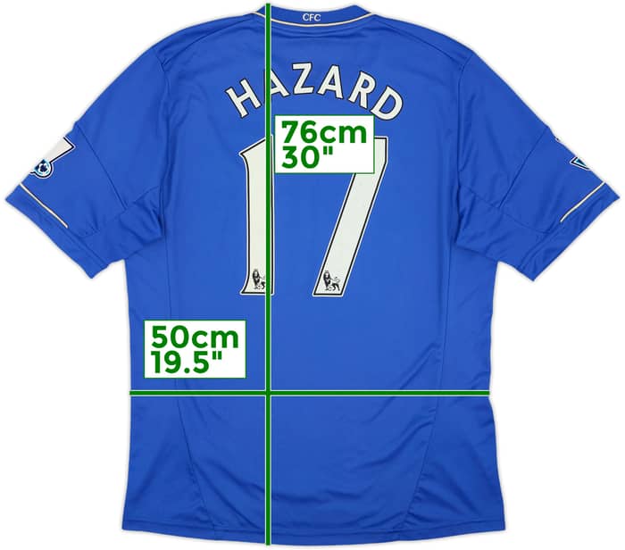 2012-13 Chelsea Home Shirt Hazard #17 - 7/10 - (L)