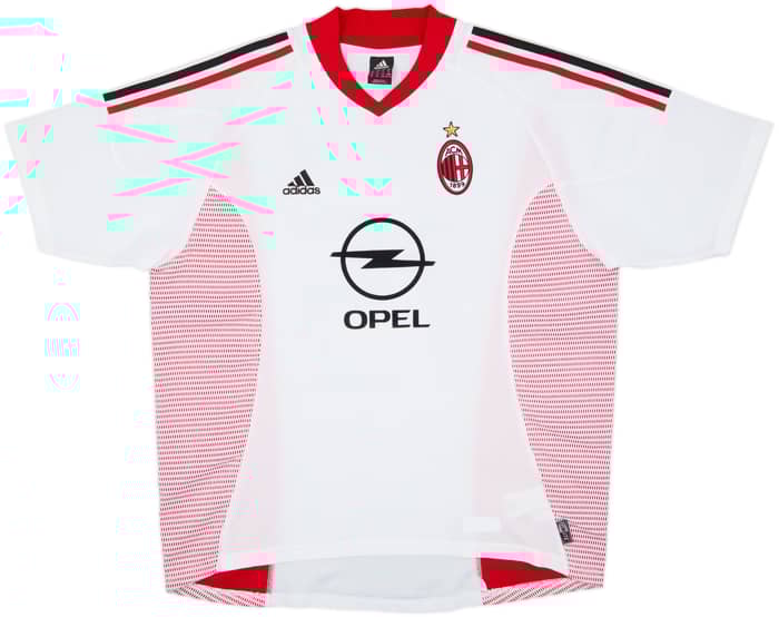 2002-03 AC Milan Away Shirt Tomasson #15 - 8/10 - (XL)