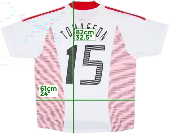 2002-03 AC Milan Away Shirt Tomasson #15 - 8/10 - (XL)