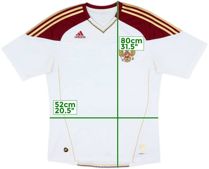2010-11 Russia Away Shirt - 8/10 - (L)