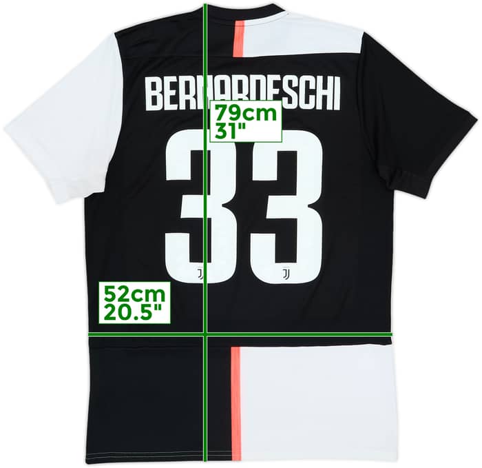 2019-20 Juventus Home Shirt Bernardeschi#33 - 5/10 - (M)