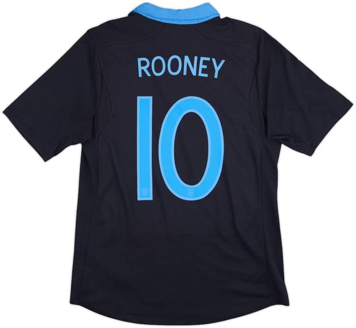 2011-12 England Away Shirt Rooney #10 - 8/10 - (M)