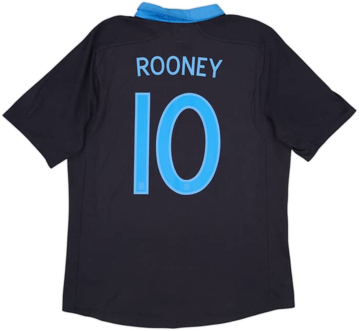 2011-12 England Away Shirt Rooney #10 - 7/10 - (L)