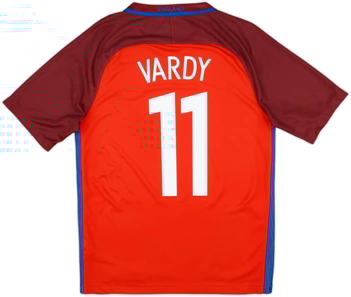 2016-17 England Away Shirt Vardy #11 - 10/10 - (S)
