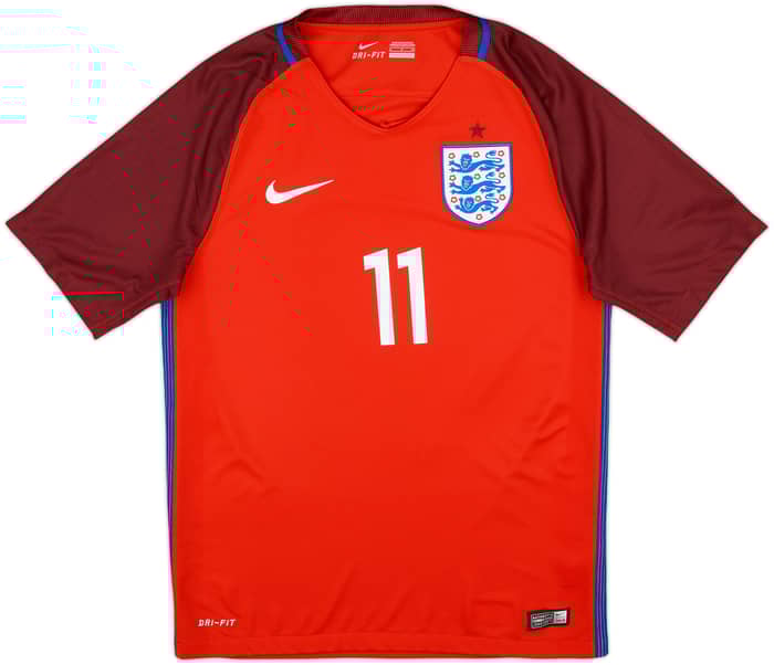 2016-17 England Away Shirt Vardy #11 - 10/10 - (S)