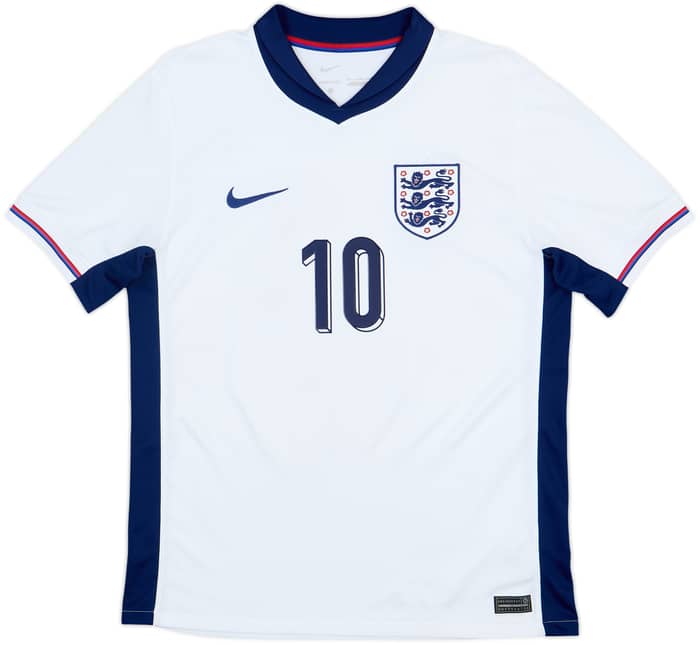 2024-25 England Home Shirt Bellingham #10 - 7/10 - (M)