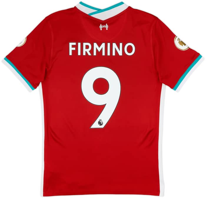 2020-21 Liverpool Home Shirt Firmino #9 - 8/10 - (S)