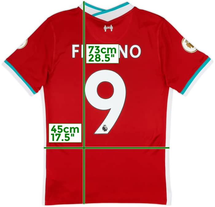 2020-21 Liverpool Home Shirt Firmino #9 - 8/10 - (S)