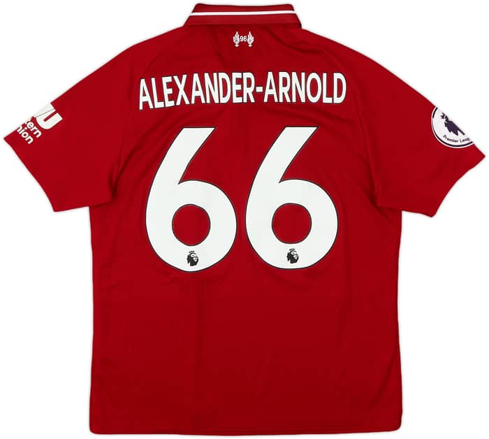 2018-19 Liverpool Home Shirt Alexander-Arnold #66 - 5/10 - (S)