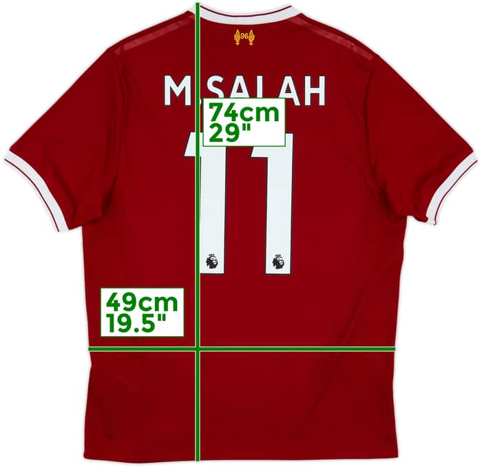 2017-18 Liverpool 125 Years Home Shirt M.Salah #11 - 6/10 - (M)