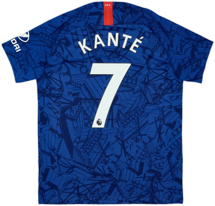 2019-20 Chelsea Authentic Home Shirt Kante #7 - 7/10 - (M)