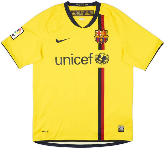 2008-10 Barcelona Away Shirt Messi #10 - 4/10 - (S)