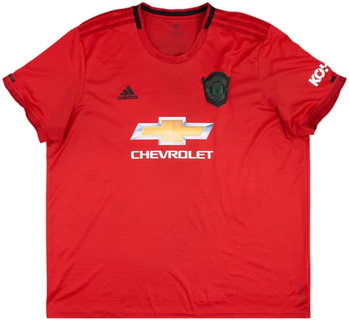 2019-20 Manchester United Home Shirt B.Fernandes #18 - 5/10 - (3XL)