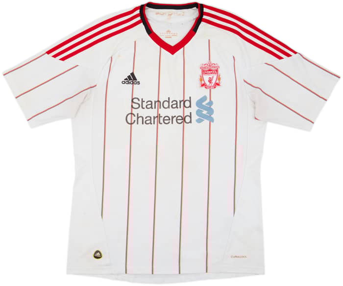 2010-11 Liverpool Away Shirt - 4/10 - (L)