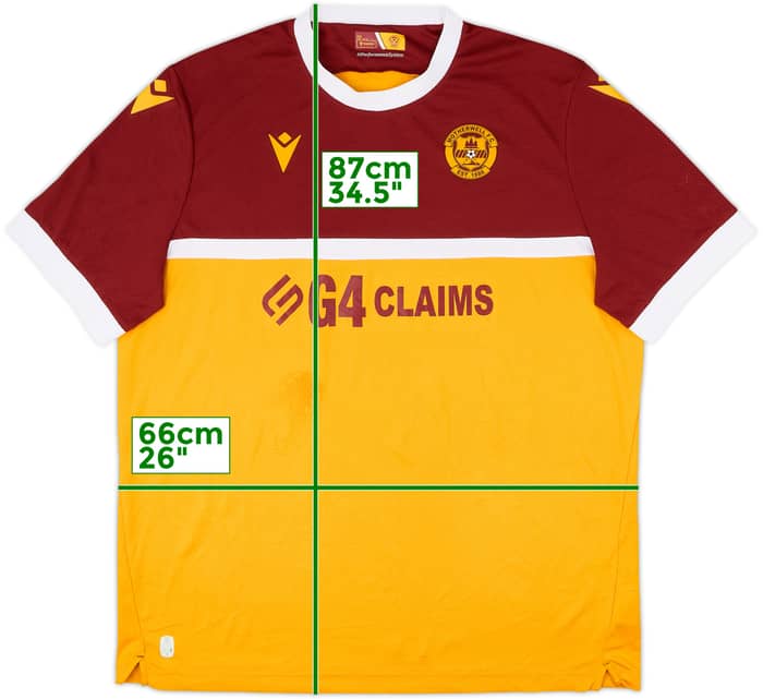 2024-25 Motherwell Home Shirt - 5/10 - (4XL)