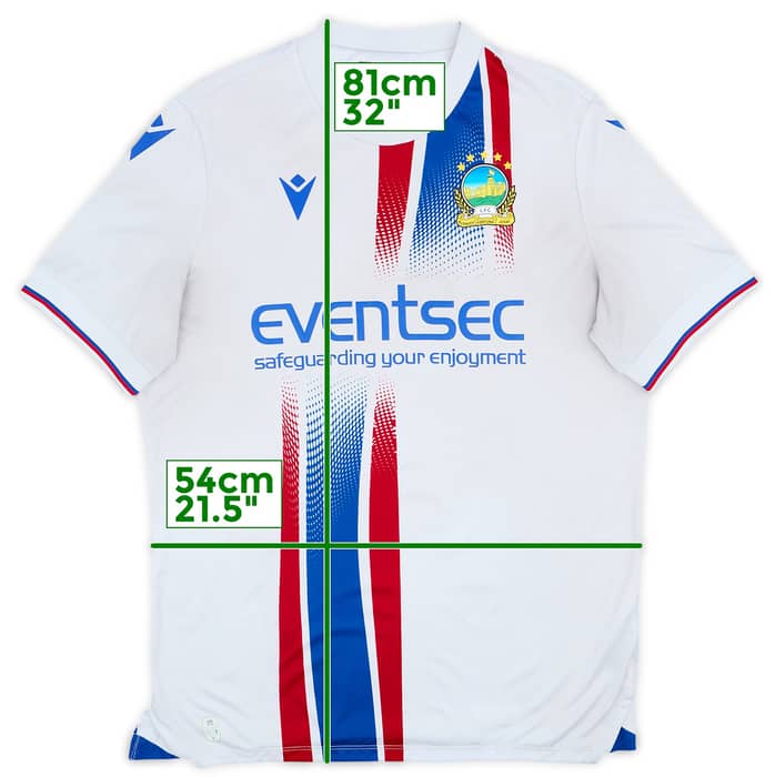 2023-24 Linfield Away Shirt - 5/10 - (XXL)